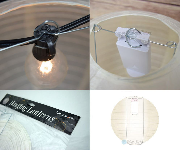 24" Dusty Sand Rose Round Paper Lantern, Crisscross Ribbing, Chinese Hanging Wedding & Party Decoration - PaperLanternStore.com - Paper Lanterns, Decor, Party Lights & More