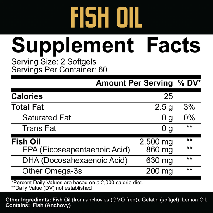 5% Nutrition - FISH OIL 120
