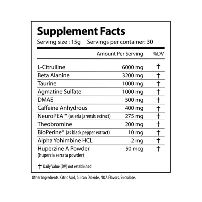 Alpha Supps - STIM JUNKY v3 Grind Series
