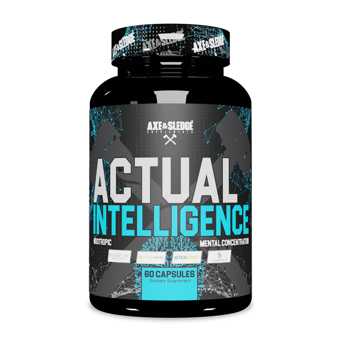 Axe & Sledge - ACTUAL INTELLIGENCE - 60 Capsules