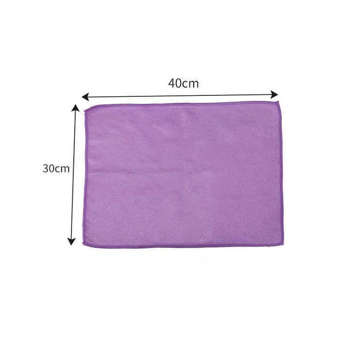 Chiffon de Nettoyage en Microfibre de Texture en Écailles de Poisson, 5 PCs ciaovie