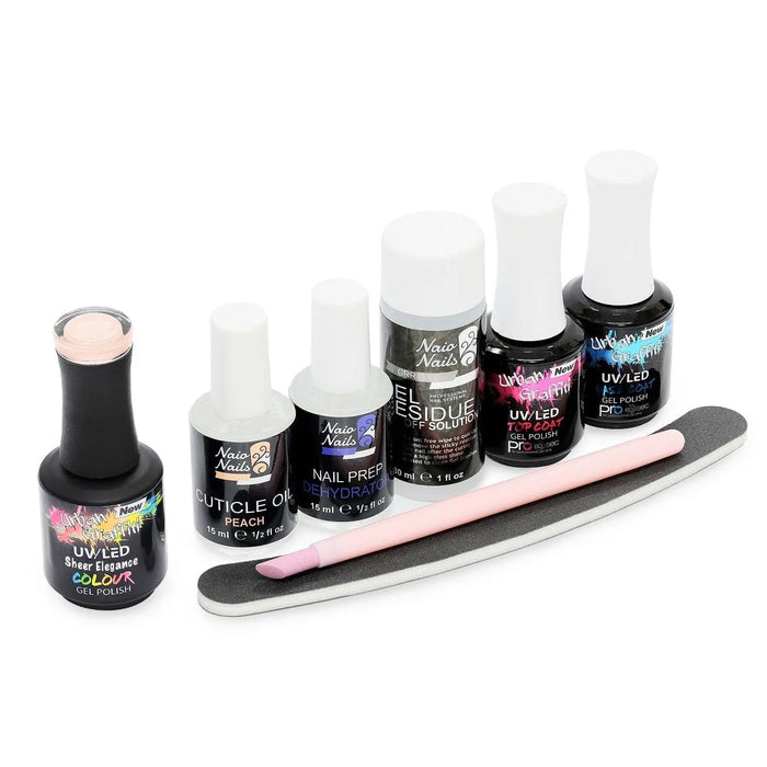 Gel Polish Starter Kit - Nude Naio Nails