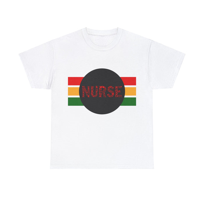 Muse Wearable Medical Professional Nurse Unisex Heavy Cotton Crewneck T-Shirt