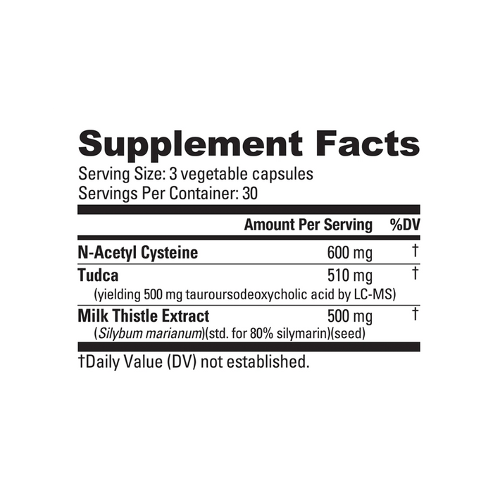NutraBio - Liver Support - 90 Capsules