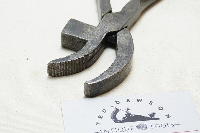 R. TIMMONS & SONS ENGLAND LEATHER / COBBLER'S PLIERS & HAMMER - SIZE 3