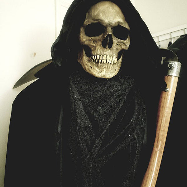 Realistic Skull Mask/Helmet with Movable Jaw MBBHA