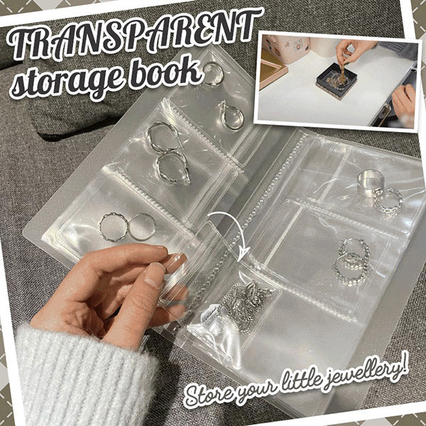 Susee® Transparent Jewelry Storage Book MBBHA