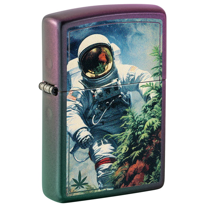 Zippo Lighter: High Astronaut Design - Iridescent 47519
