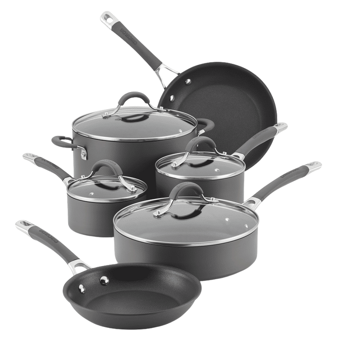 10-Piece Nonstick Cookware Set