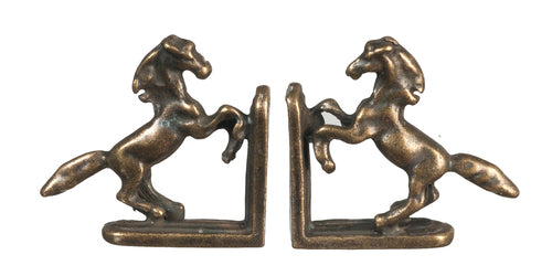 1:12 Dollhouse Miniature Horse Bookends 2 AZ S1517A