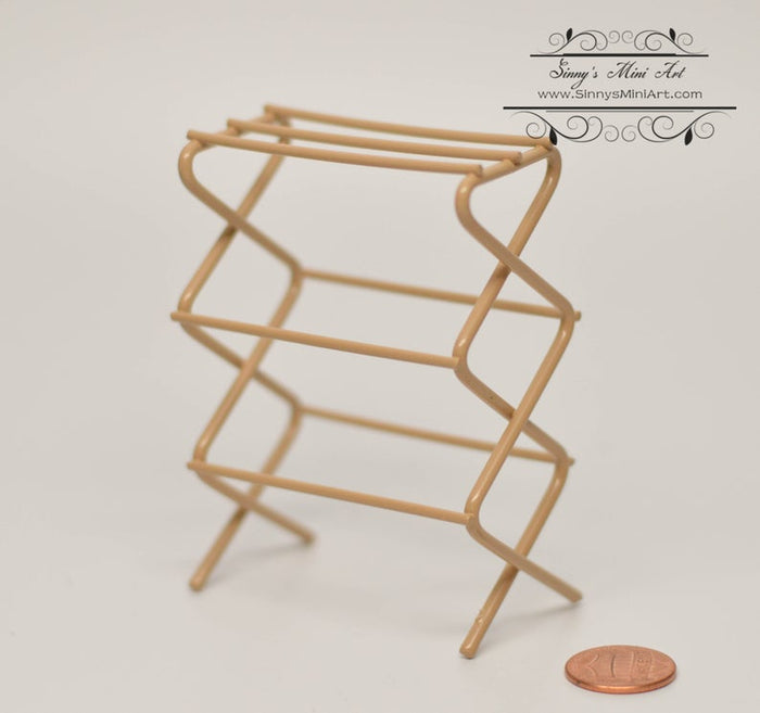 1:12 Miniature Clothes Drying Rack/ Miniature Rack AZ IM65578