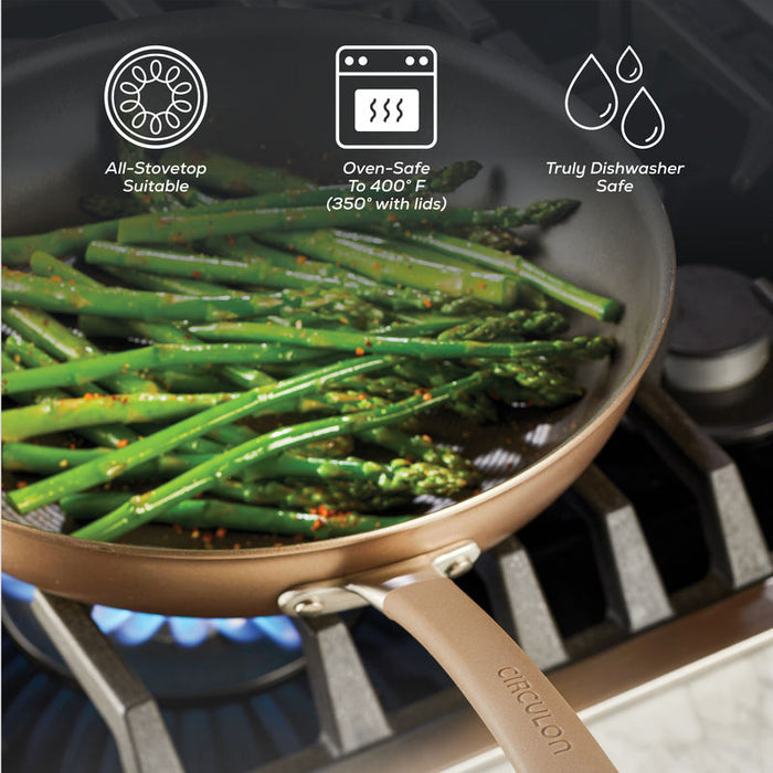 12-Piece Nonstick Cookware Set