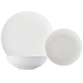 12 Piece White Basics Diamonds Dinner Set