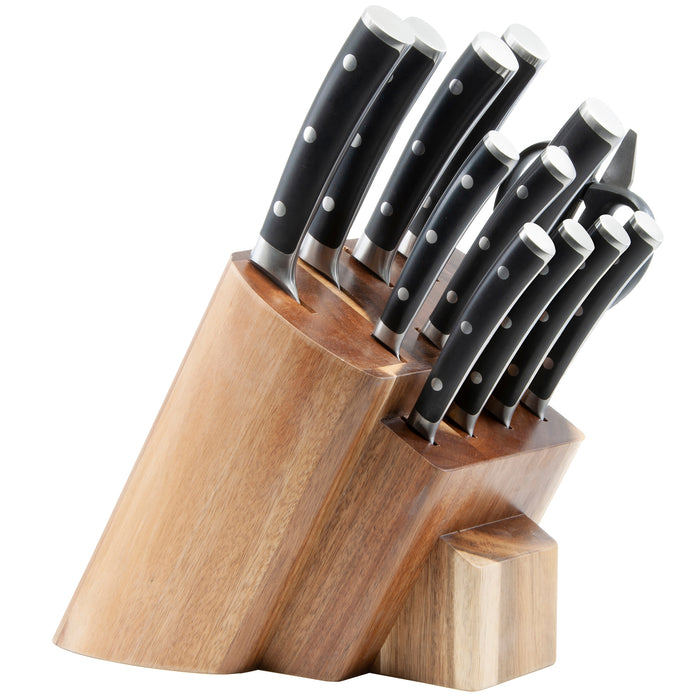 13 Piece Cleave Knife Block Set