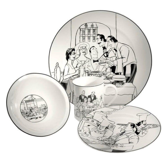 16 Piece Le Restaurant Dinner Set