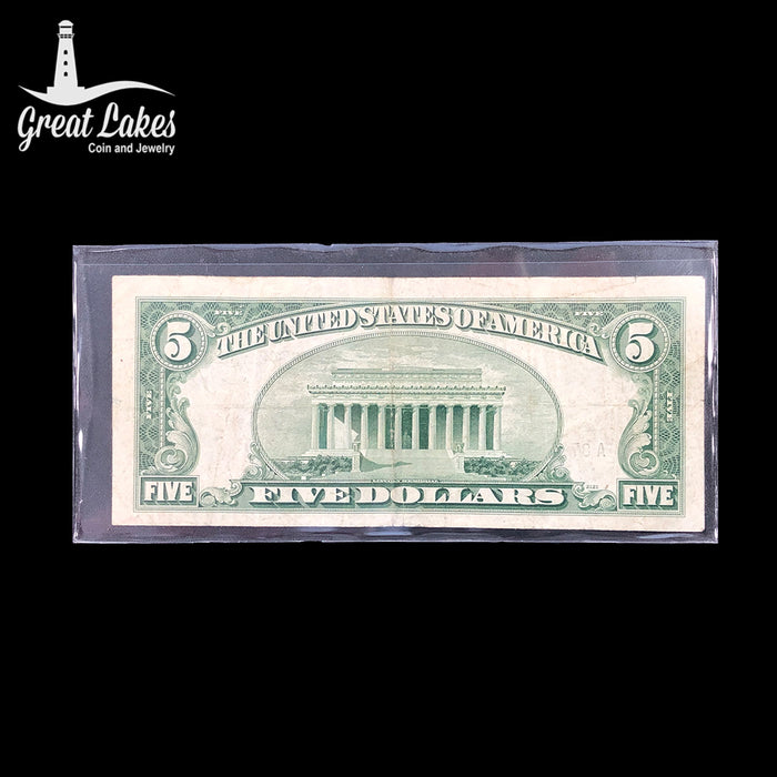 1953 $5 Silver Certificate (F / VF)