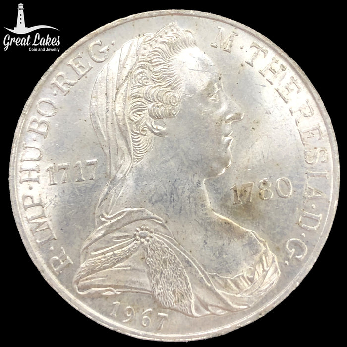 1967 Austria 25 Schilling Maria Theresa