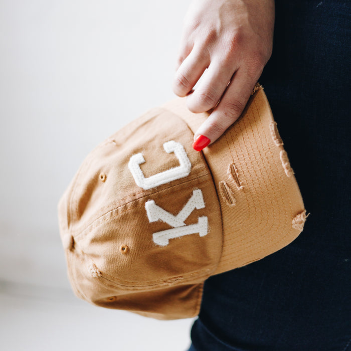1KC Baseball Cap - Camel