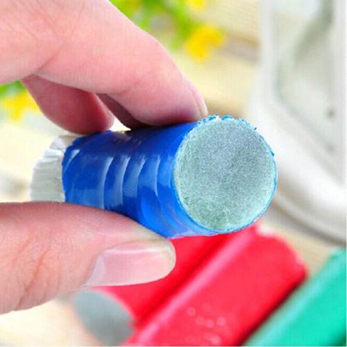 2 Pcs Magic Stainless Steel Cleaning Brush Stick Metal Rust Remover x