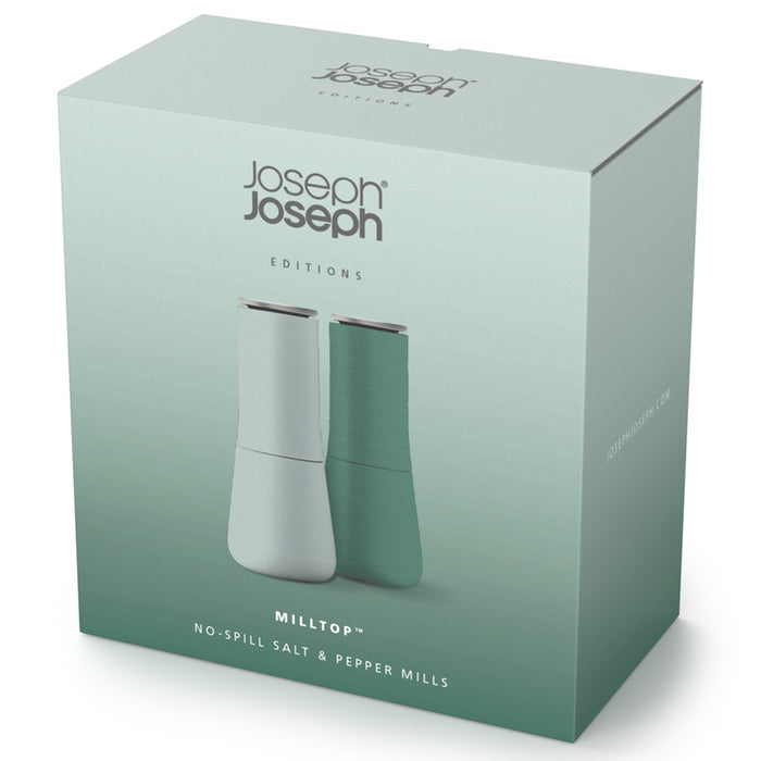 2 Piece Sage Milltop Salt & Pepper Mill Set
