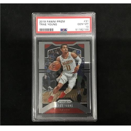 2019-20 Panini Prizm #31 Trae Young - Graded Card - PSA 10