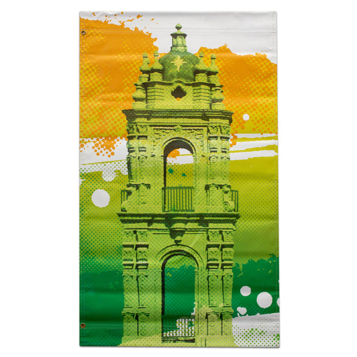 2019 Plaza Summer Banner - Plaza Tower - Green