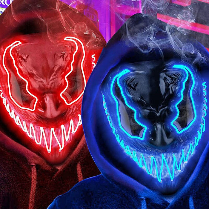 🔥2022-New Horror Led V Mask 🎃 MBFFT