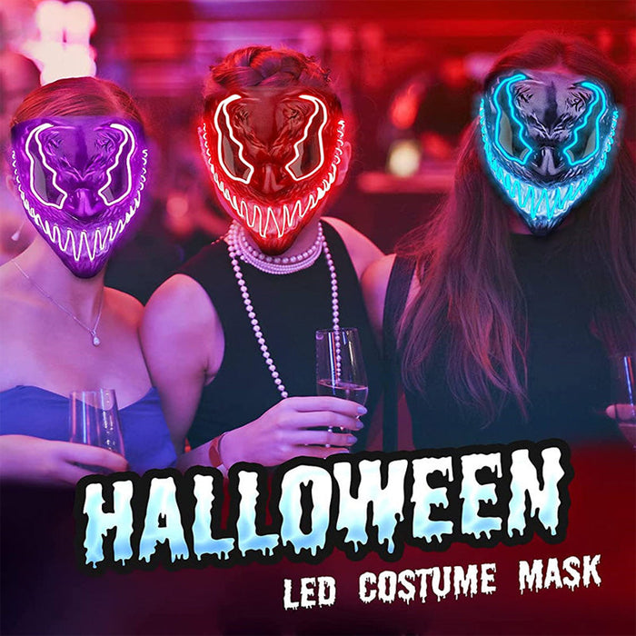 🔥2022-New Horror Led V Mask 🎃 MBFFT