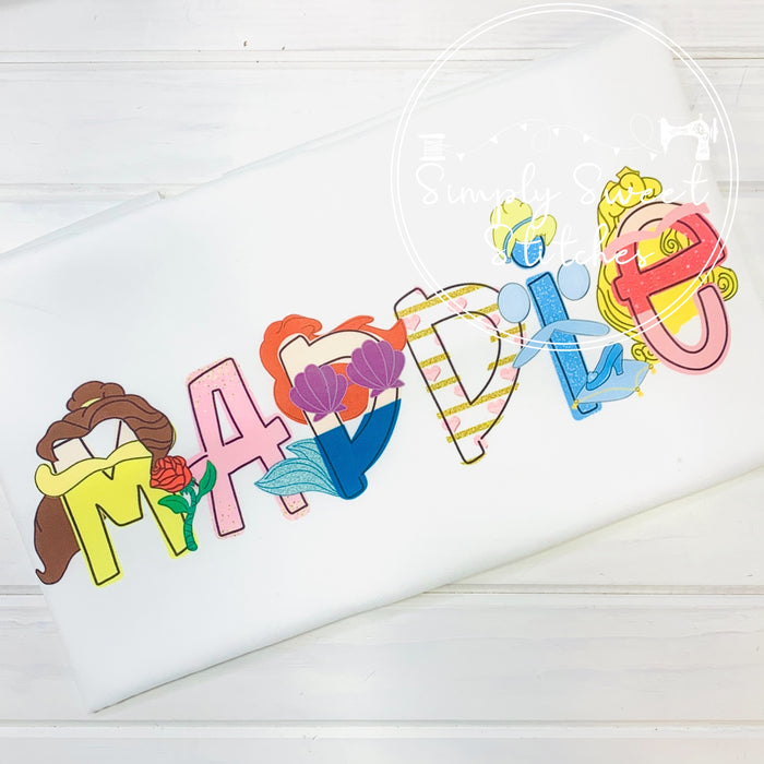 2287 - PRINCESS HEAT PRESS - PILLOWCASE