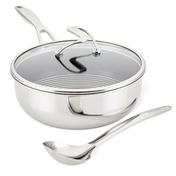 3.5 Quart Covered Chef Pan w/ Spoon