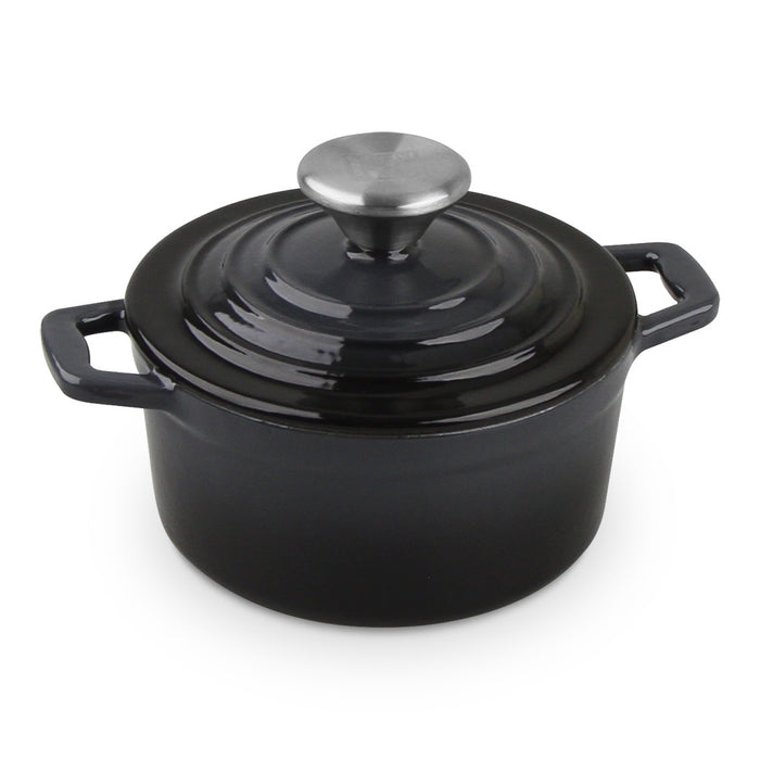 4 Piece Black Xanten Cast Iron Cookware Set