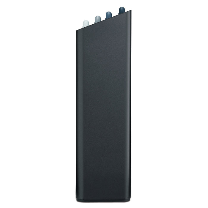 4 Piece Graphite Folio Large Chopping Board with Storage Set