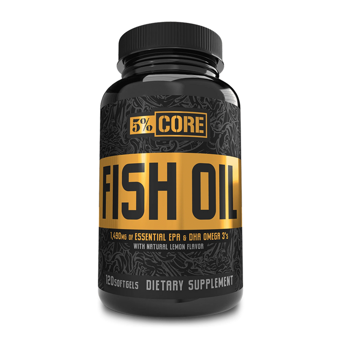 5% Nutrition - Fish Oil - 120 Softgels