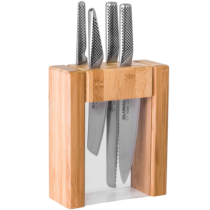 5 Piece Teikoku Knife Block Set