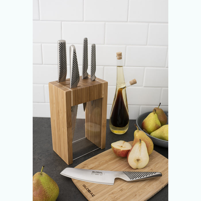 5 Piece Teikoku Knife Block Set