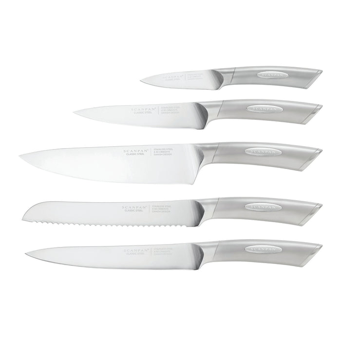 6 Piece Walnut Kalo Knife & Block Set