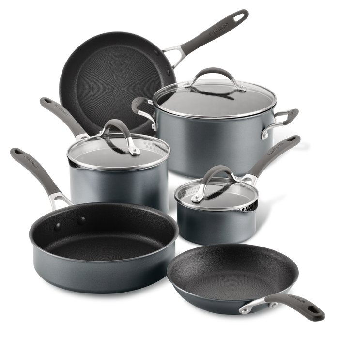 9-Piece A1 ScratchDefense™ Nonstick Cookware Set