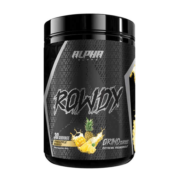 Alpha Supps - ROWDY v3 Grind Series