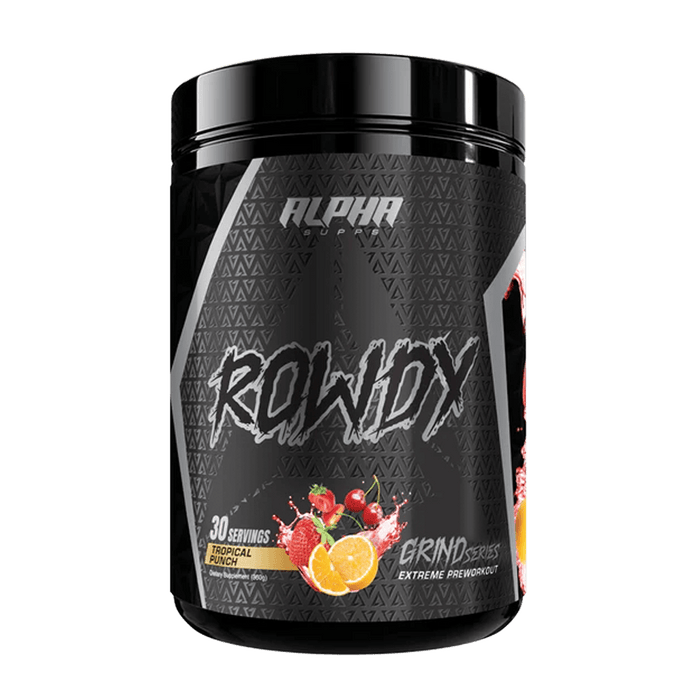 Alpha Supps - ROWDY v3 Grind Series