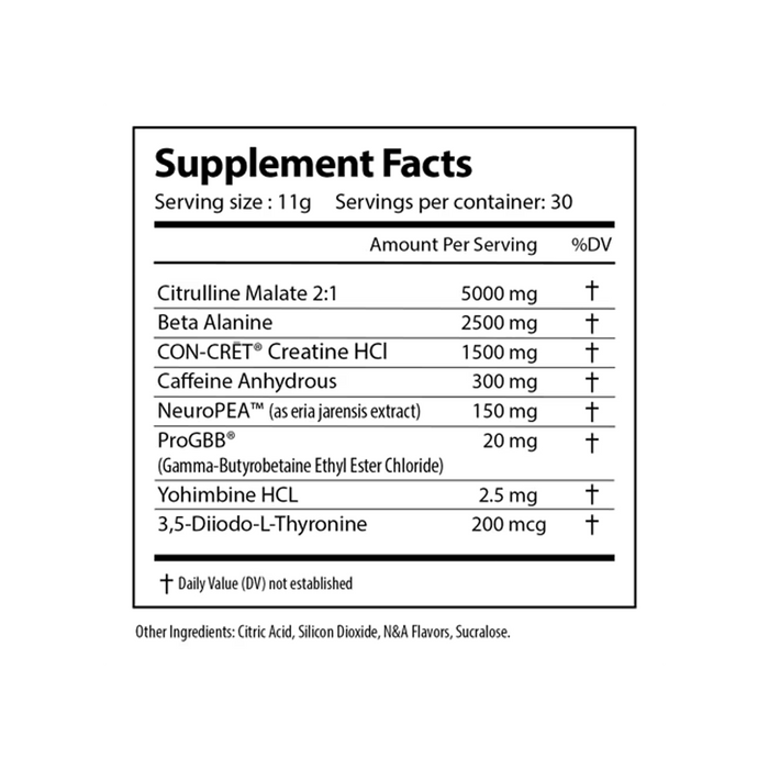 Alpha Supps - ROWDY v3 Grind Series