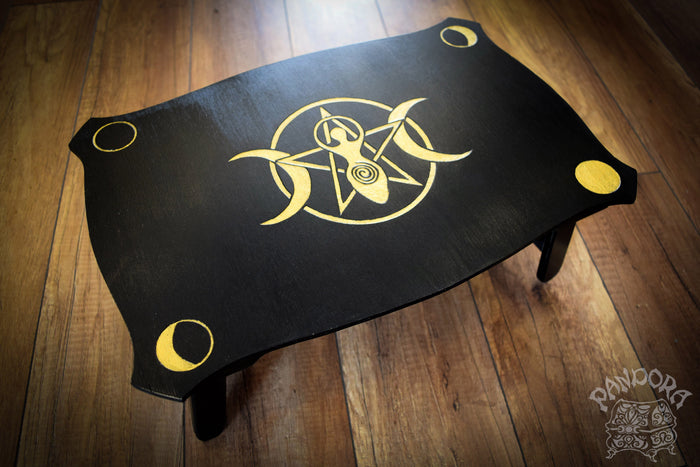 Altar Table - Altar Table "Golden Goddess"