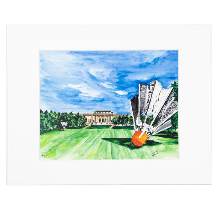 Art From Architecture Shuttlecocks at The Nelson-Atkins Museum Print