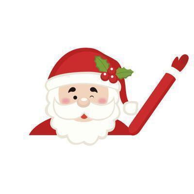 Autocollant Noël pour Essuie-glace Arrière ciaovie