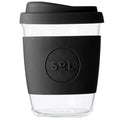Basalt Black Glass Cup