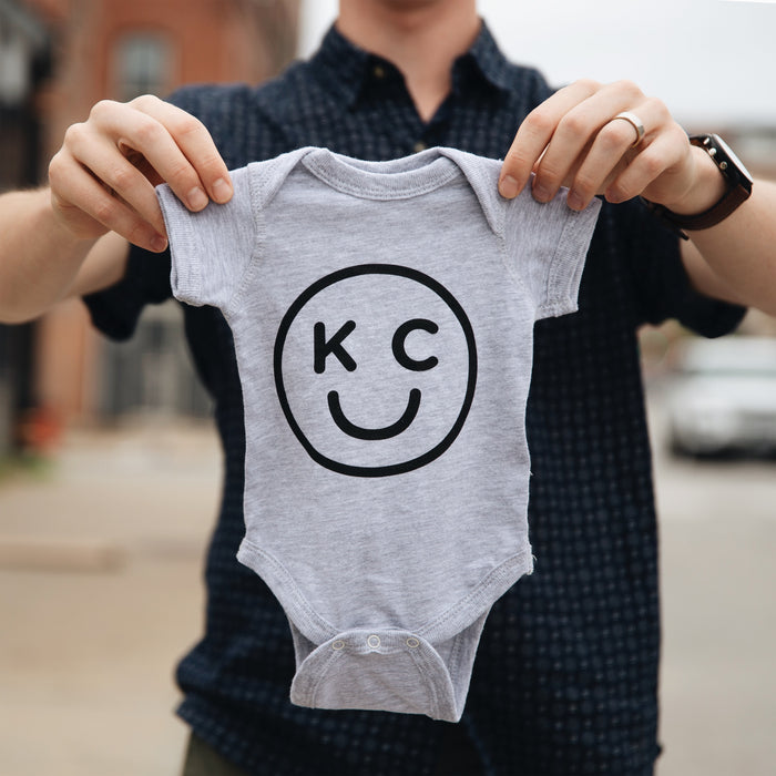 Bellboy Apparel KC Smiley Onesie