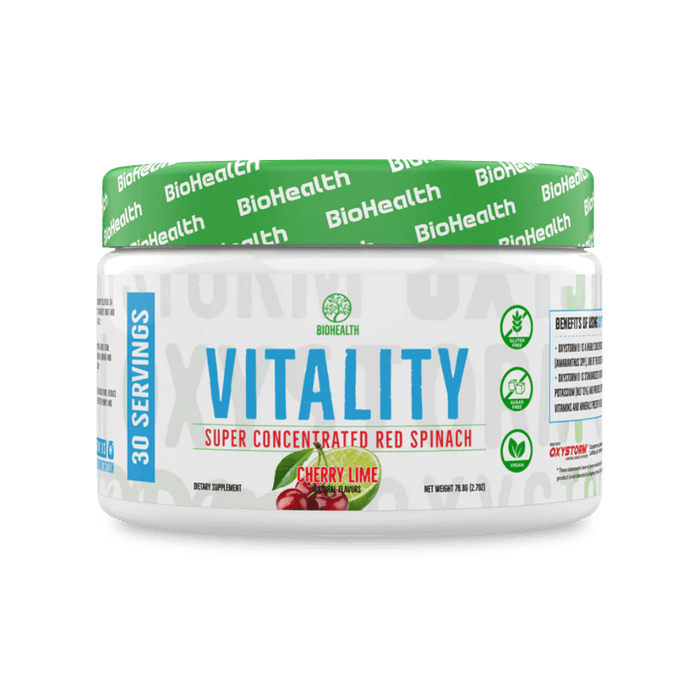 BioHealth - Vitality- 30 Servings - Cherry Lime