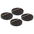 Black Emerson Coasters (Set of 4)