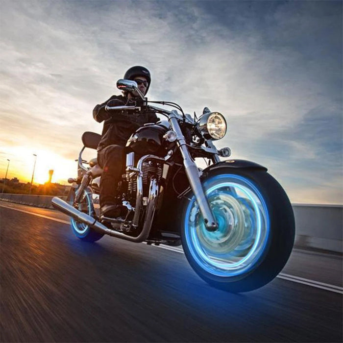 Bouchon de Valve LED Lumineux pour Roue de Vélo ciaovie