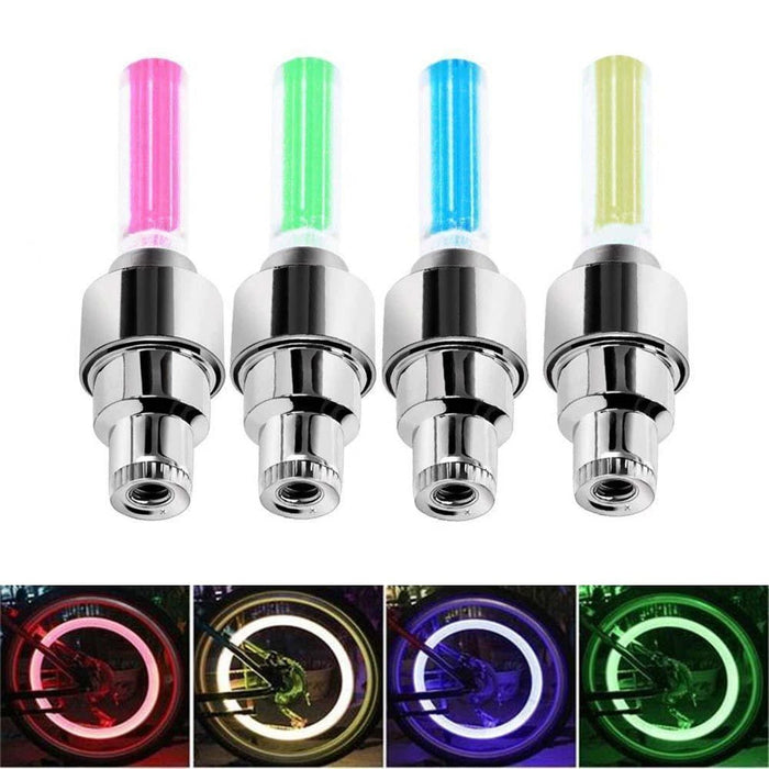 Bouchon de Valve LED Lumineux pour Roue de Vélo ciaovie
