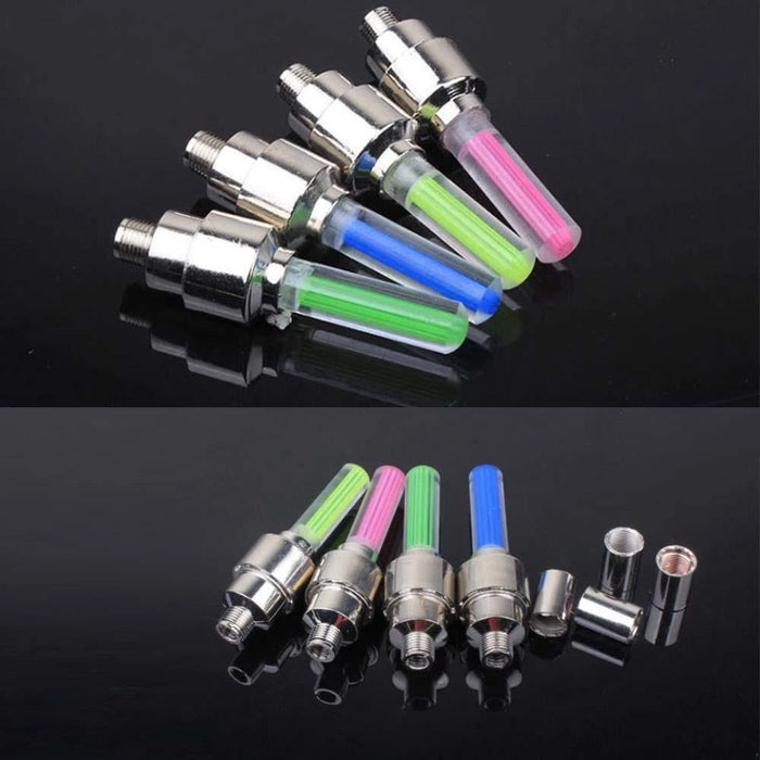 Bouchon de Valve LED Lumineux pour Roue de Vélo ciaovie